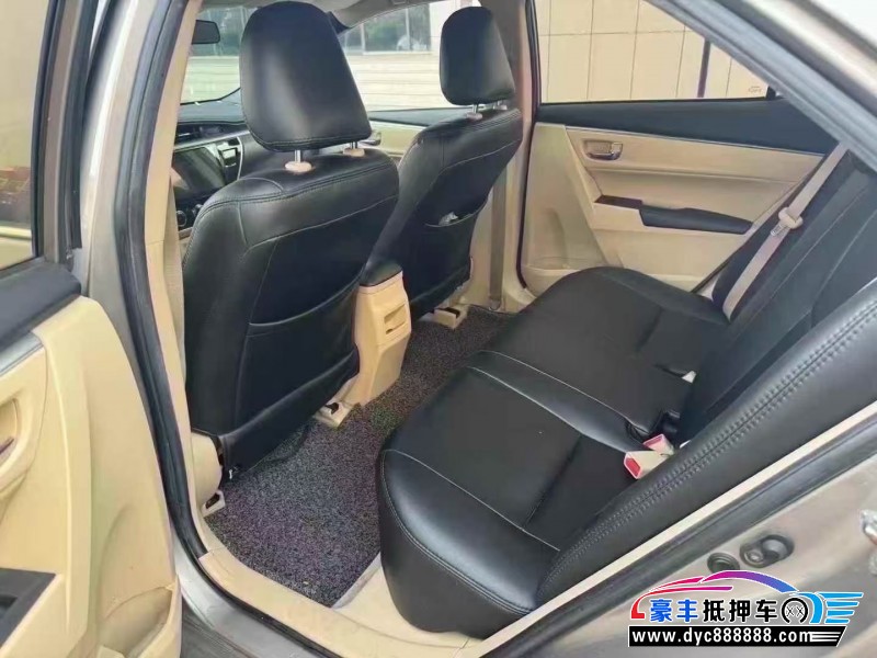 15年丰田卡罗拉轿车抵押车出售