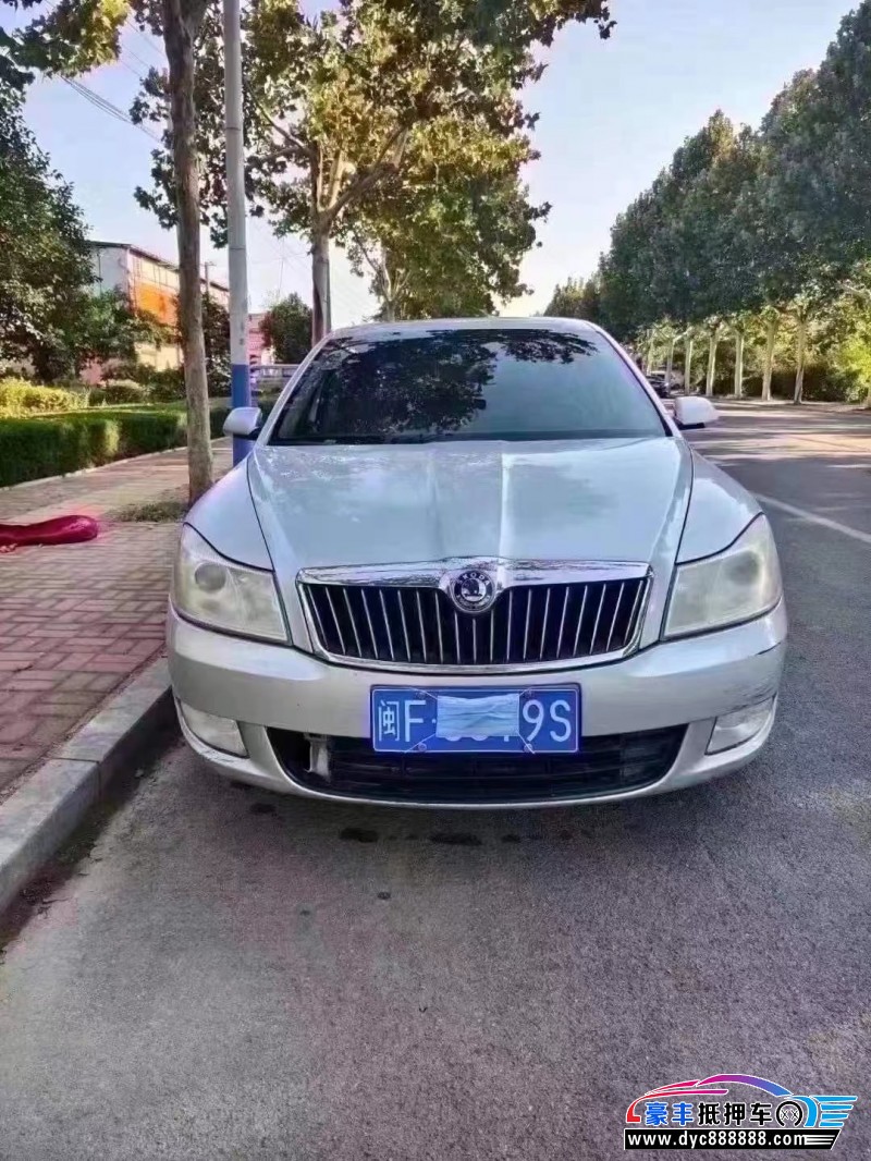 12年斯柯达明锐轿车抵押车出售