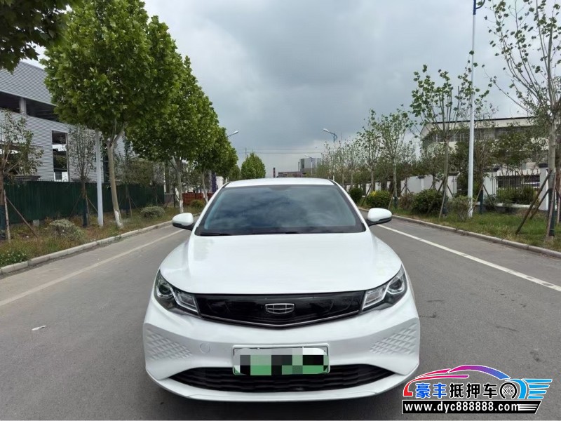 23年吉利帝豪EV轿车抵押车出售