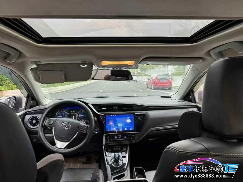 18年丰田卡罗拉轿车抵押车出售