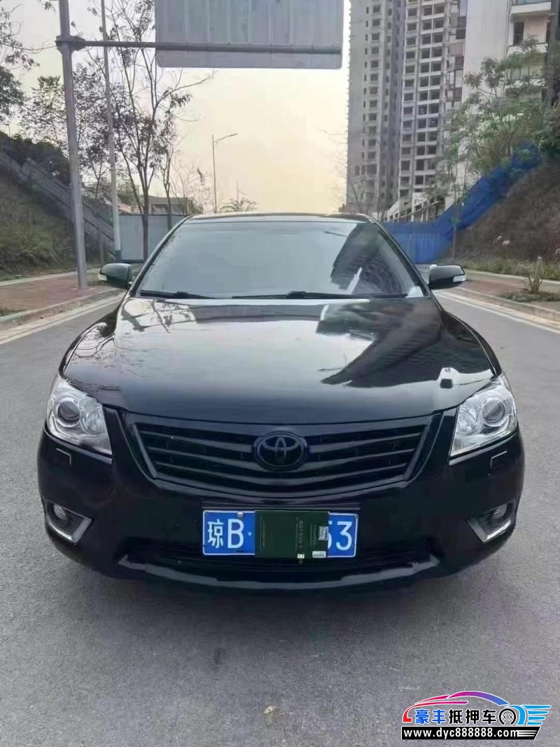 09年丰田凯美瑞轿车抵押车出售