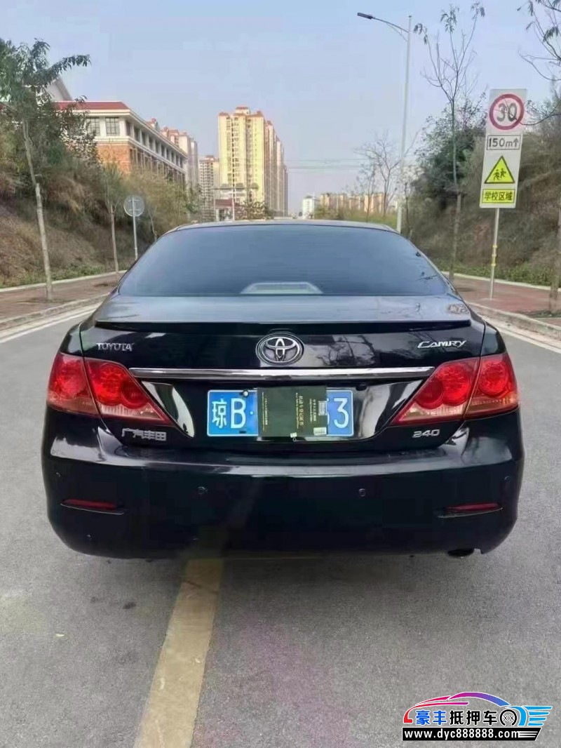 09年丰田凯美瑞轿车抵押车出售