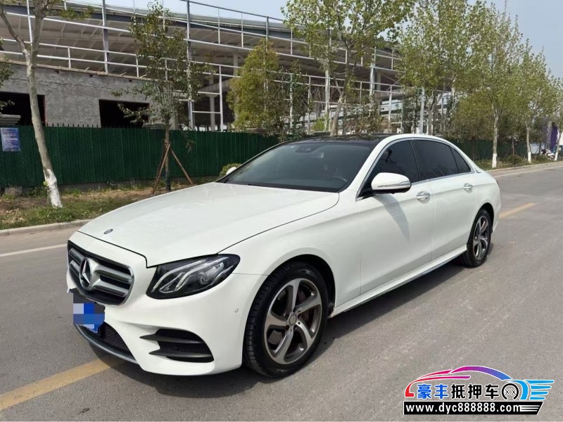 17年奔驰E轿车抵押车出售