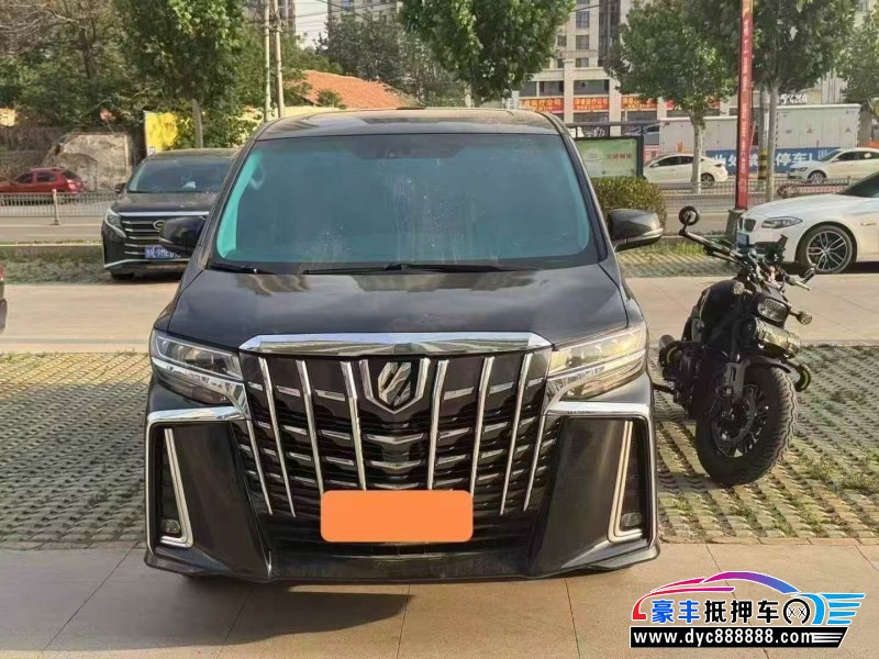 13年丰田埃尔法轿车抵押车出售