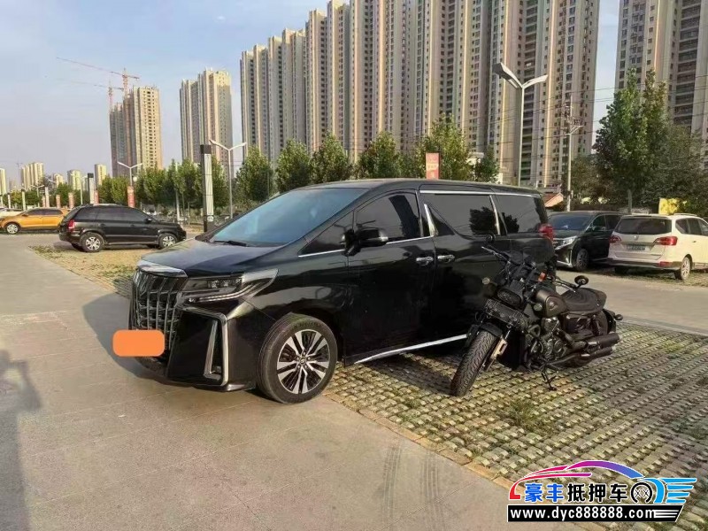 13年丰田埃尔法轿车抵押车出售