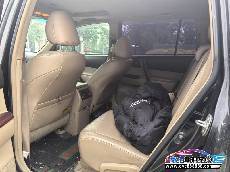 11年丰田汉兰达轿车抵押车出售