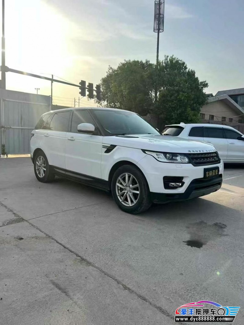 18年路虎揽胜运动轿车抵押车出售
