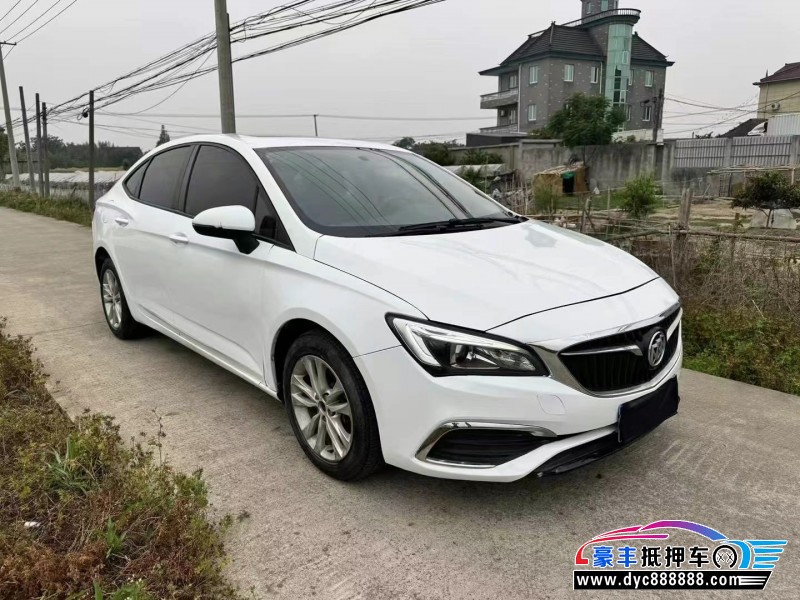 18年别克威朗轿车抵押车出售