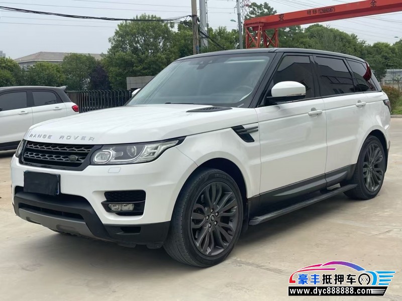 17年路虎揽胜运动SUV抵押车出售