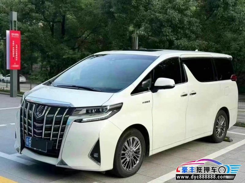 20年丰田埃尔法轿车抵押车出售