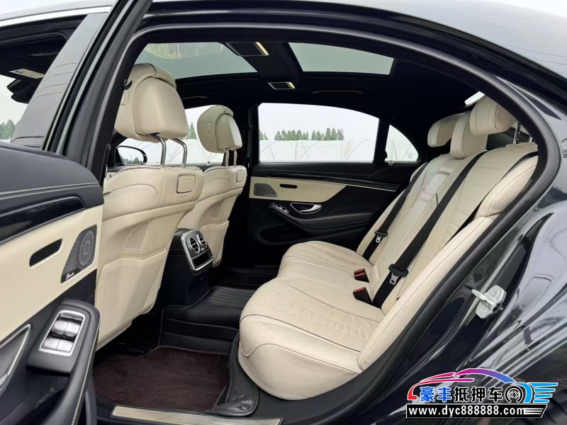 18年奔驰S轿车抵押车出售