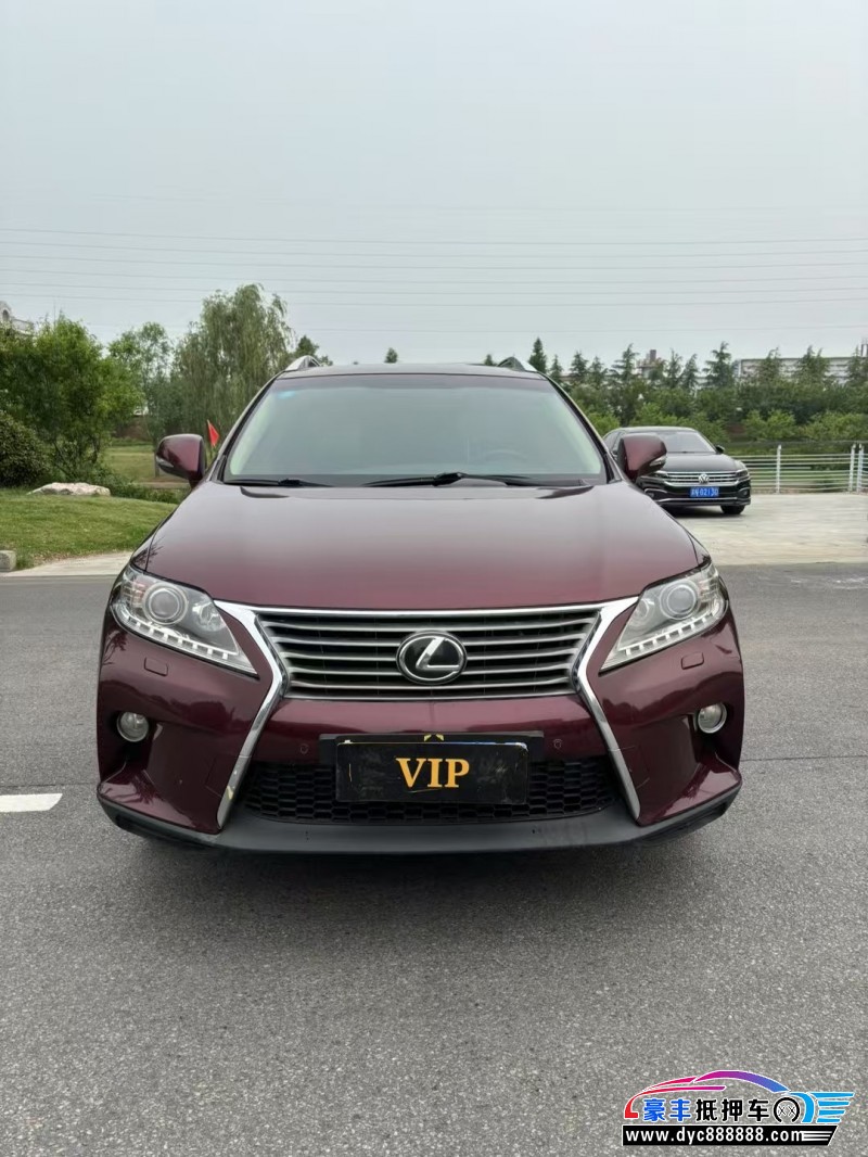 12年雷克萨斯RX轿车抵押车出售