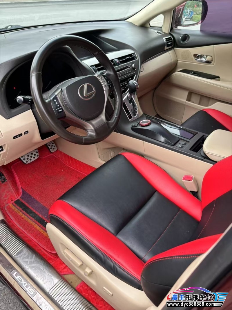 12年雷克萨斯RX轿车抵押车出售