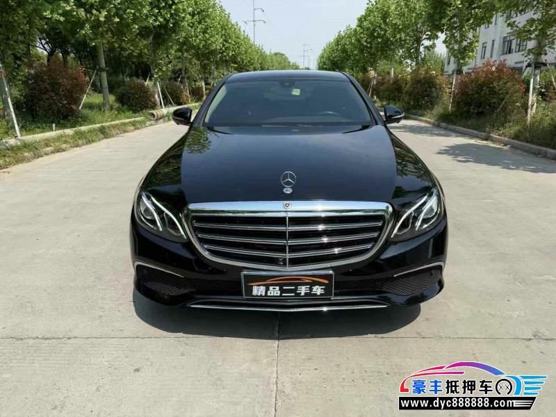 18年奔驰E轿车抵押车出售