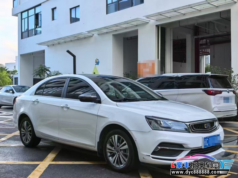 18年吉利帝豪轿车抵押车出售