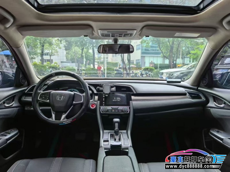 21年本田思域轿车抵押车出售