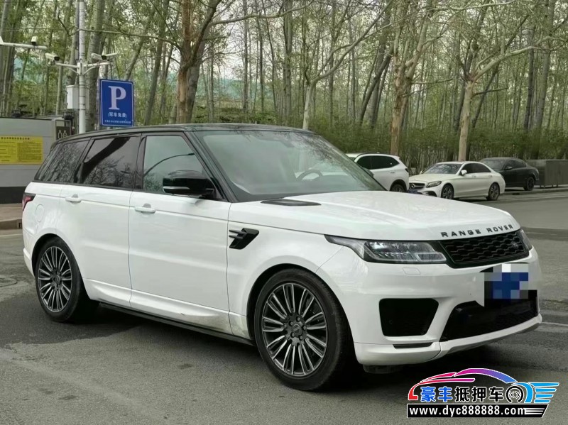 20年路虎揽胜运动SUV抵押车出售