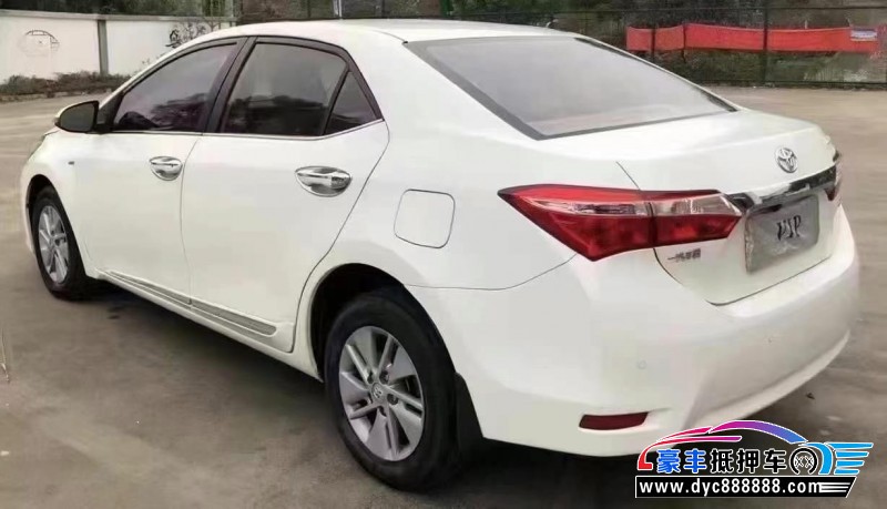 15年丰田卡罗拉轿车抵押车出售