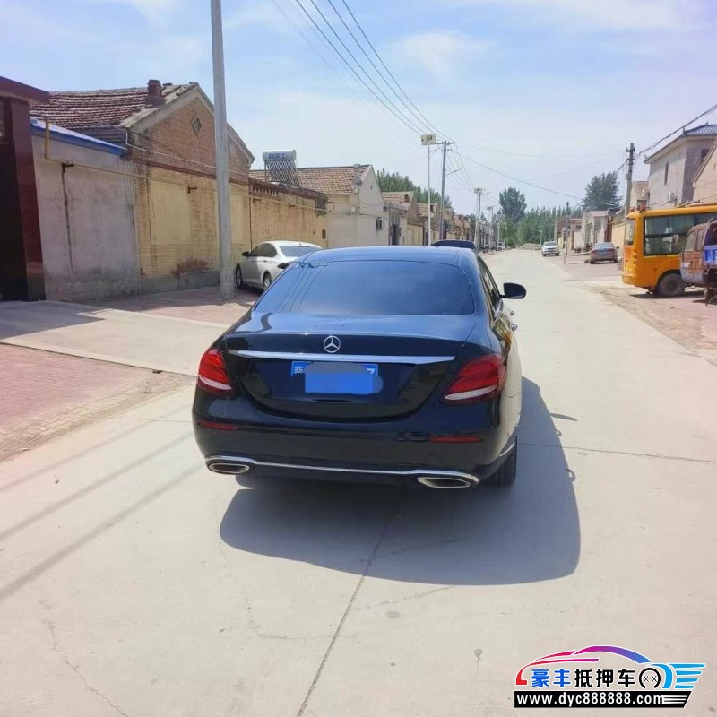 18年奔驰E轿车抵押车出售