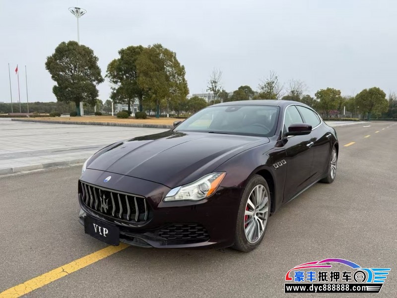 18年玛莎拉蒂总裁轿车抵押车出售
