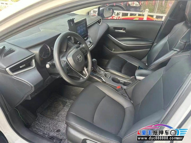 21年丰田卡罗拉轿车抵押车出售