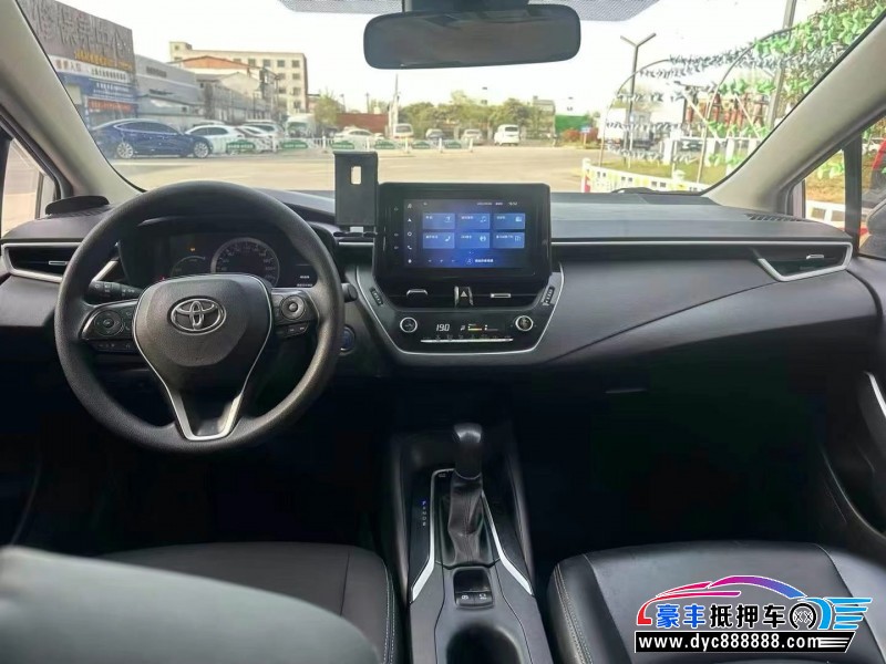 21年丰田卡罗拉轿车抵押车出售