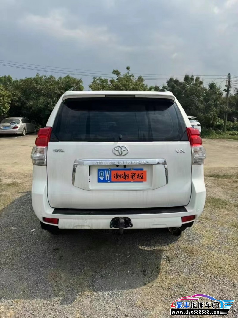 12年丰田普拉多（霸道）轿车抵押车出售