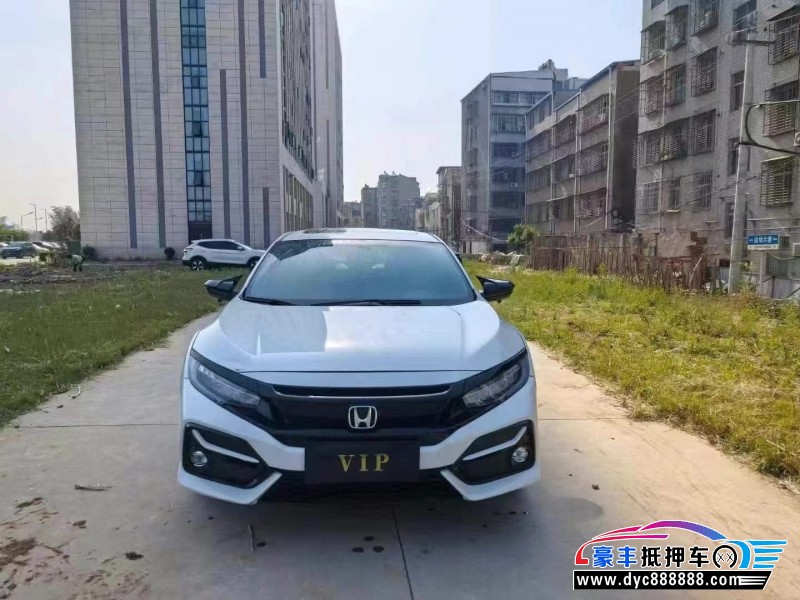 22年本田思域轿车抵押车出售