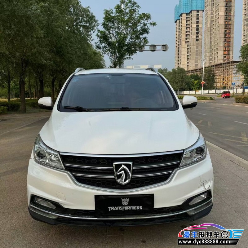 19年宝骏730轿车抵押车出售