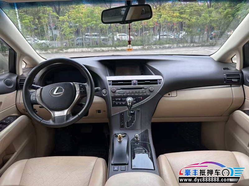 13年雷克萨斯RX轿车抵押车出售