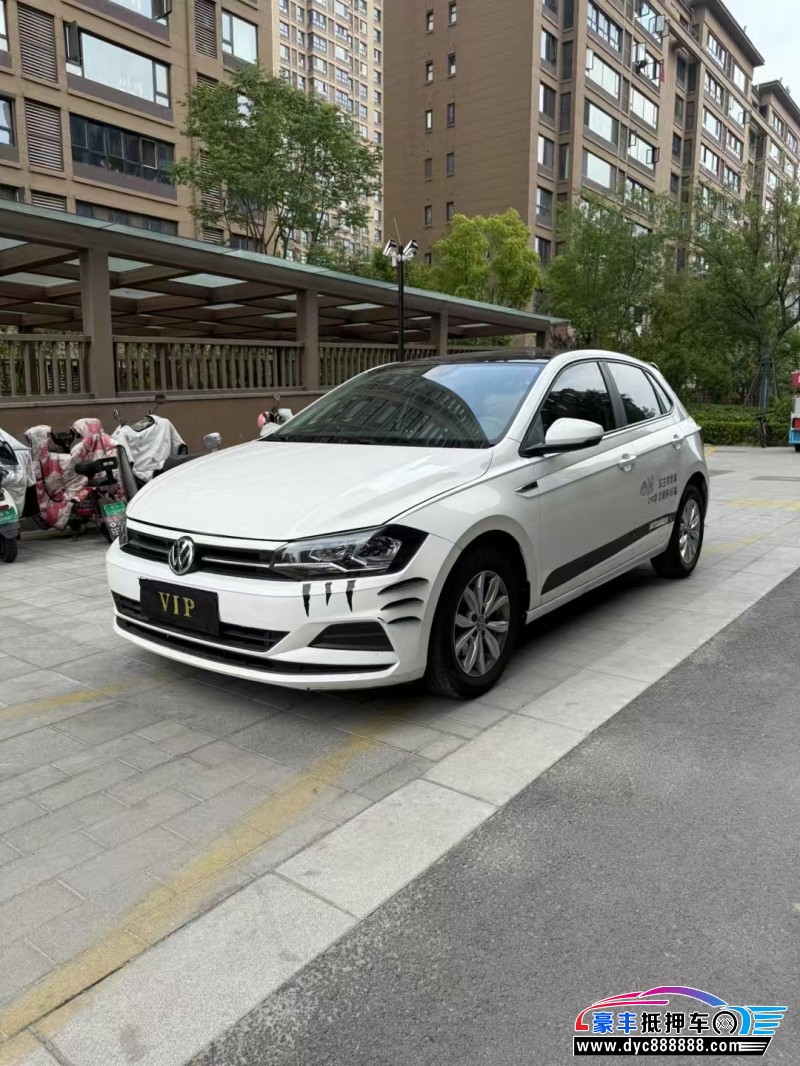 19年大众polo轿车抵押车出售