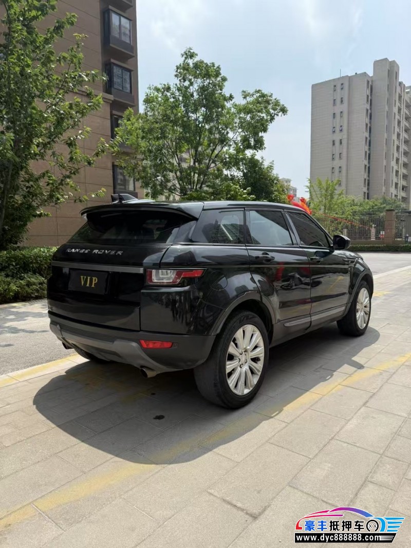 17年路虎揽胜极光轿车抵押车出售