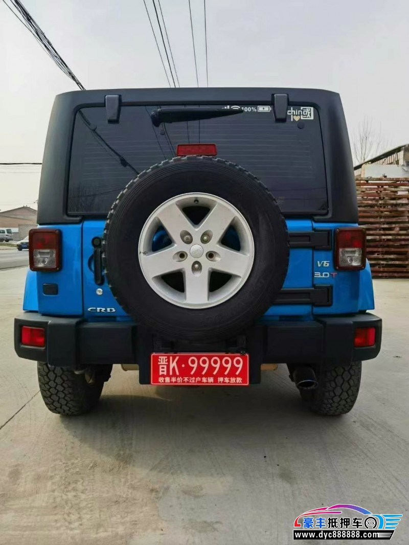 16年Jeep牧马人轿车抵押车出售