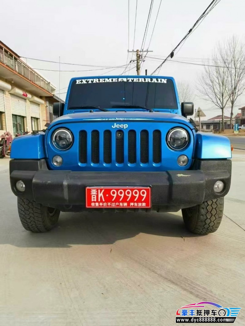 16年Jeep牧马人轿车抵押车出售