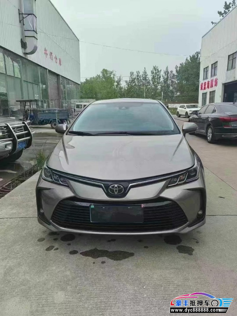 20年丰田卡罗拉轿车抵押车出售