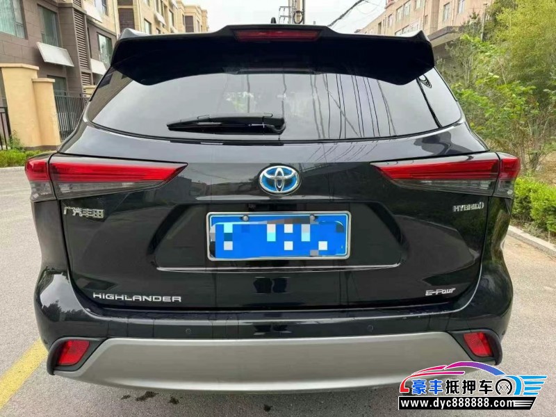 21年丰田汉兰达轿车抵押车出售