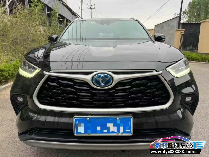 21年丰田汉兰达轿车抵押车出售