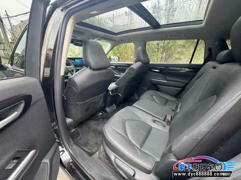 21年丰田汉兰达轿车抵押车出售