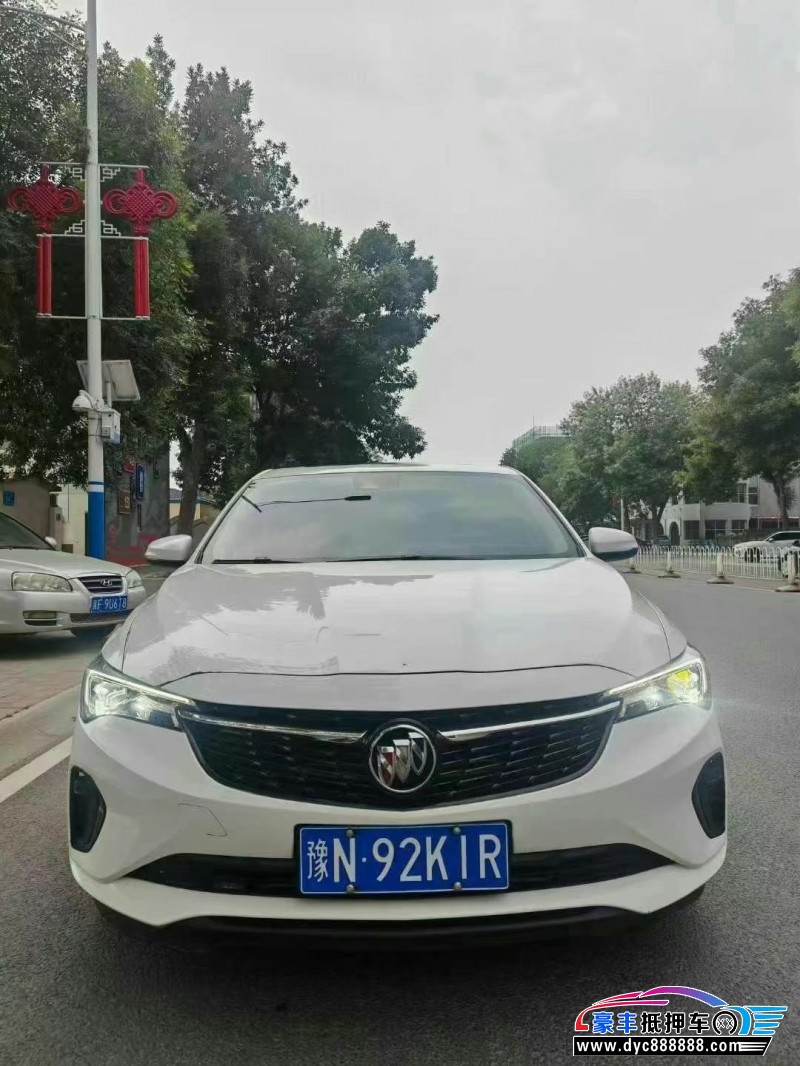 22年别克威朗轿车抵押车出售