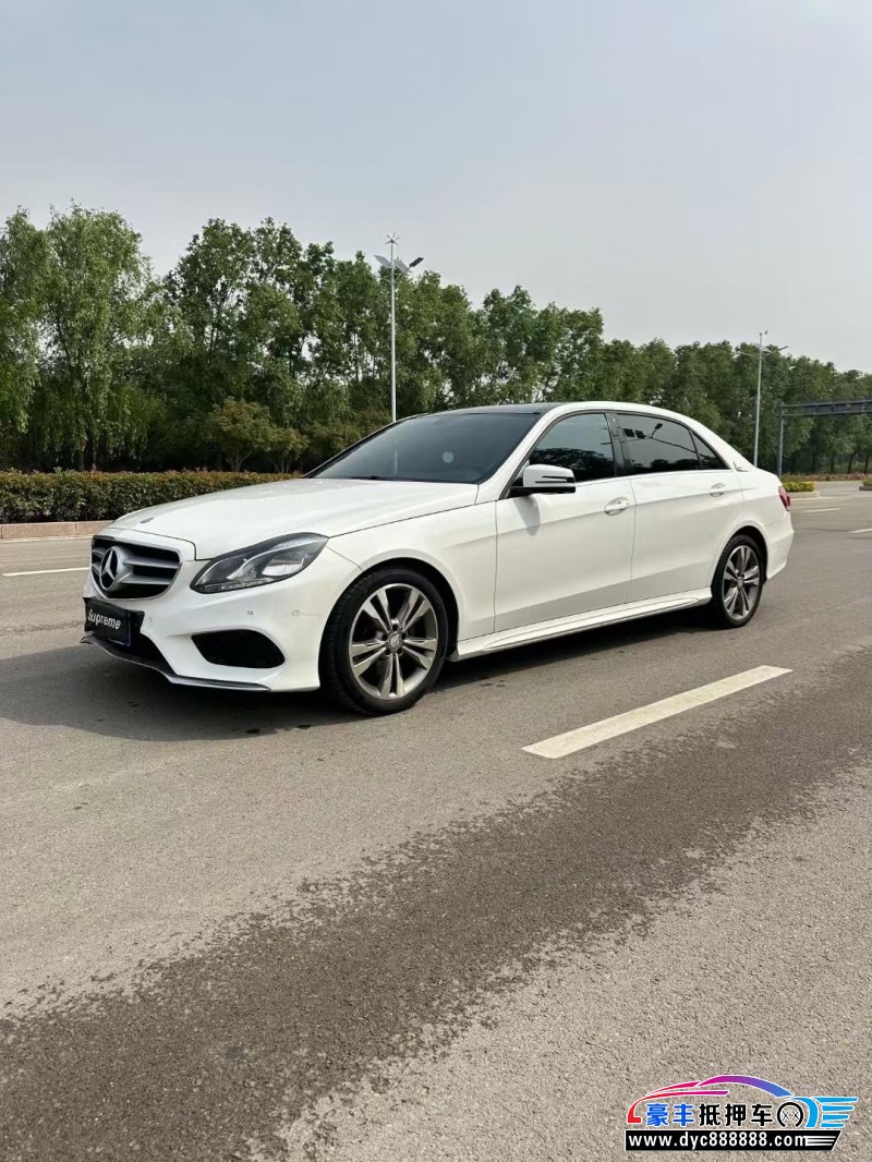 16年奔驰E轿车抵押车出售