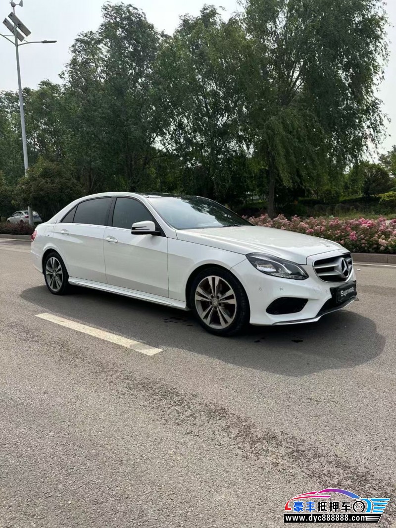 16年奔驰E轿车抵押车出售