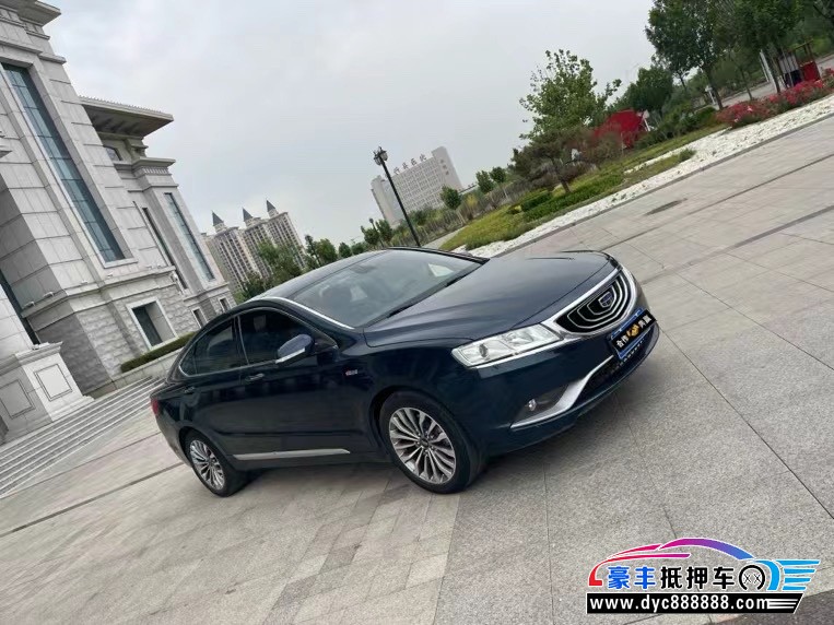 17年吉利博瑞轿车抵押车出售