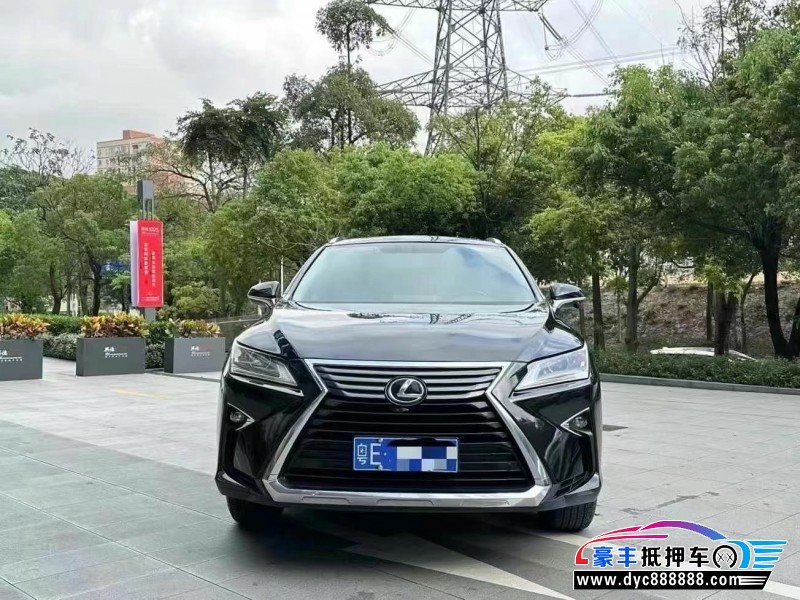 18年雷克萨斯RX轿车抵押车出售