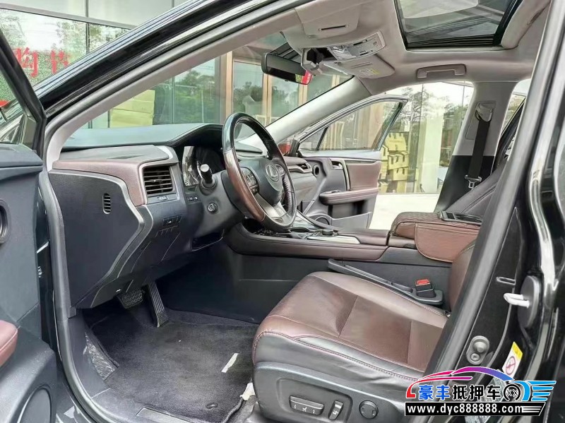 18年雷克萨斯RX轿车抵押车出售