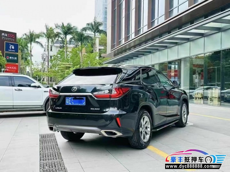 18年雷克萨斯RX轿车抵押车出售