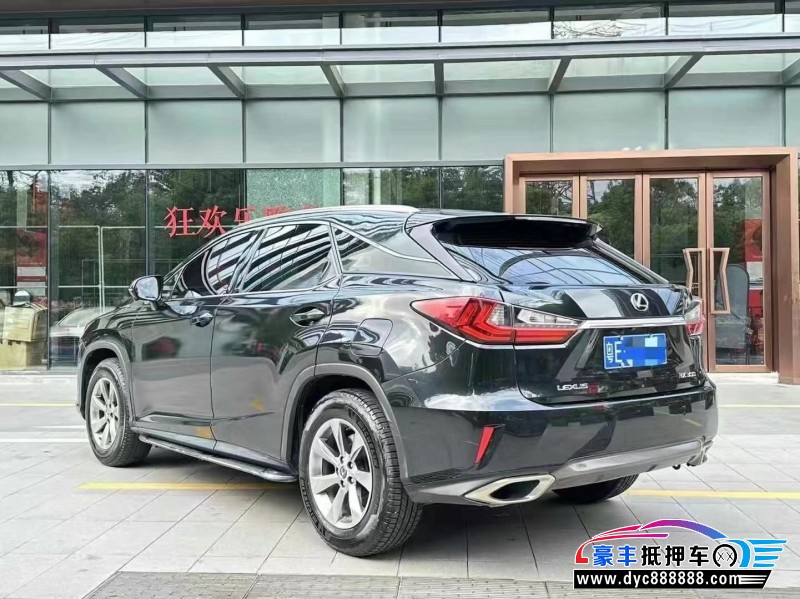 18年雷克萨斯RX轿车抵押车出售