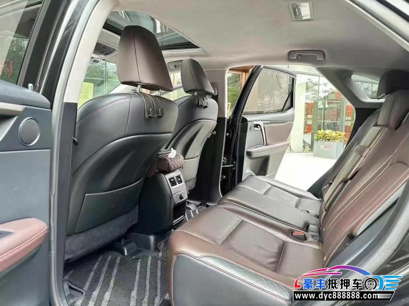 18年雷克萨斯RX轿车抵押车出售