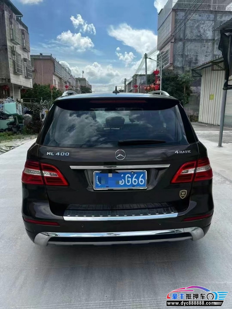 15年奔驰ML轿车抵押车出售