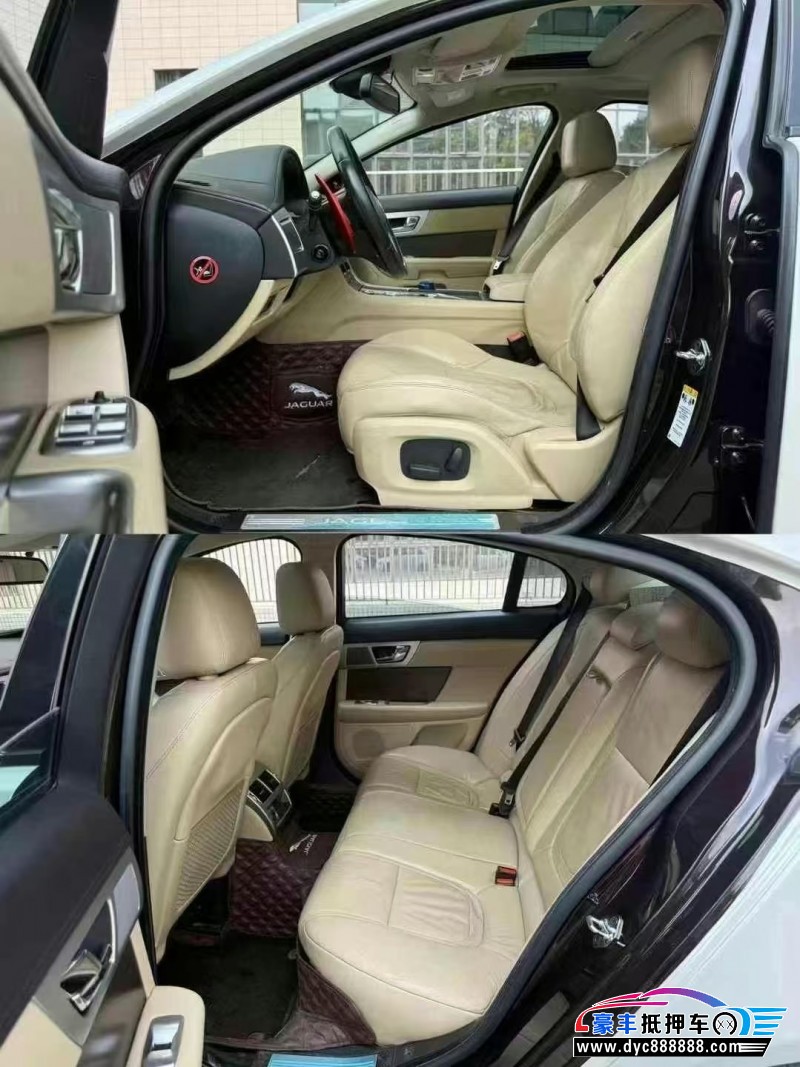 14年捷豹XF轿车抵押车出售