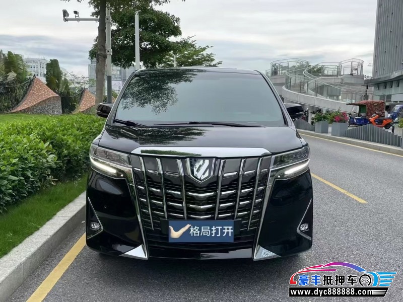 19年丰田埃尔法MPV抵押车出售